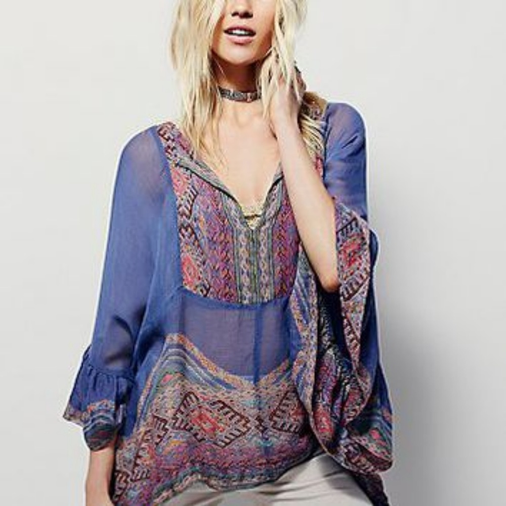 ISO Free People  Azara Lara Tunic - Picture 3 of 6